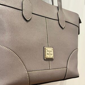 Dooney & Bourke Grey Tote Handbag